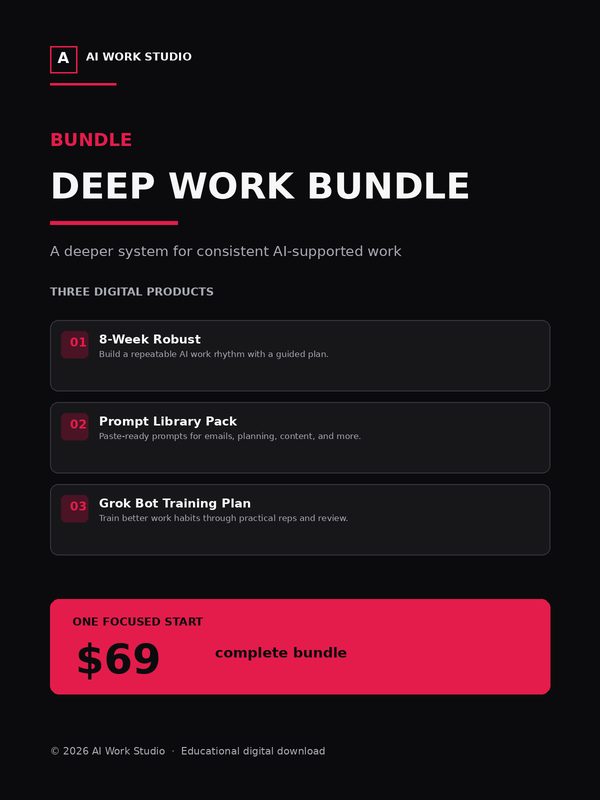 Deep Work Bundle cover